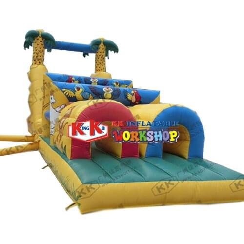 Childrens Park Wholesale inflatable obstacle trampoline bouncing castle