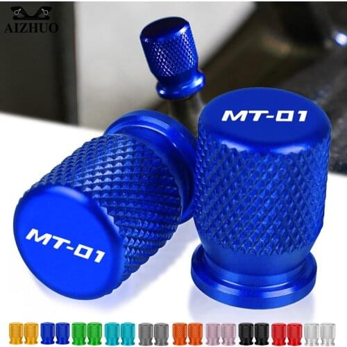 FOR YAMAHA MT01 MT-01 2004-2009 2008 2007 2006 2005 CNC Aluminum Motorcycle Accessories Tire Valve Air Port Cover Cap MT 01 mt07