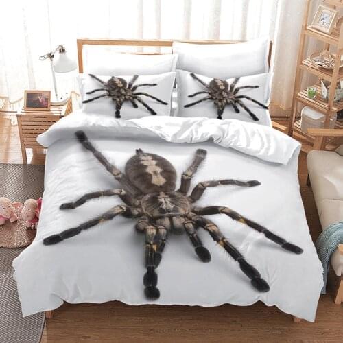 Home Textiles Spider Comforter Cover 3d Wildlife Animal Series Bedding Set Decorative 2/3 Piece Duvet Cover with Pillowcases