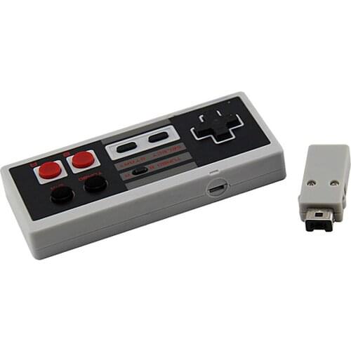 2.4GHz Game Console Wireless Controller Joystick Gamepadfor Nintend Entertainment System NES Mini Classic Edition Gamepad
