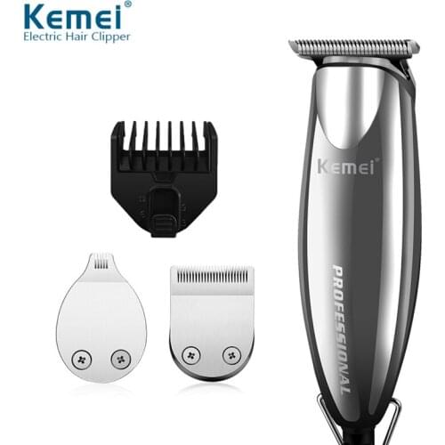 Kemei 6 In 1 Clipper Professional Beard Hair Cutter Electric Trimmer Hair Cutting Machine Facial Shaving One Blade Trimer