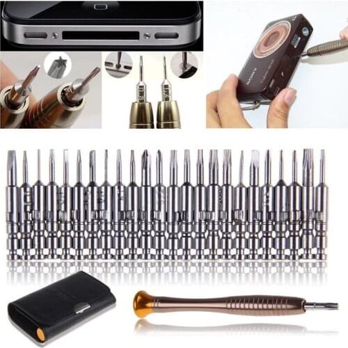 Good Quality 25 in 1 Mobile Phones Repair Set Hot Practical Accessory Bundles Opening Repair Tool Screwdriver Set Most Cellphone