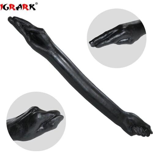 IGRARK Newest! Double-ended Fisting Arm Dildo Big Fist and Palm Sex Toy For Lesbian SM Player Adult Products Sex Shop