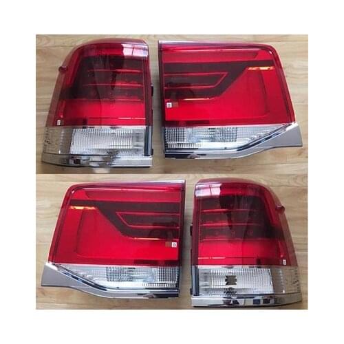 RQXR Led tail light brake lamp driving lights turn signal assembly for Toyota land cruiser LC200 4000 4600 5700 16-20