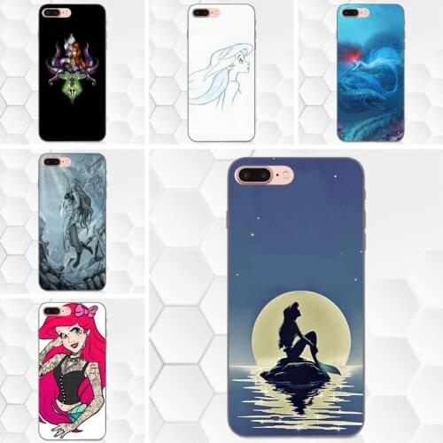 Lovely Tattoo Ariel Little Mermaid For Galaxy C5 C7 J1 J2 J3 J330 J5 J6 J7 J730 2017 Ace Core Duo Max Mini Plus Prime Pro