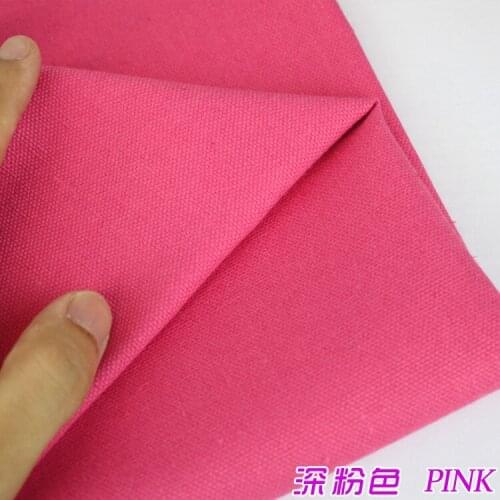 Deep pink Upholstery Canvas Cotton Duck Fabric Cotton Fabric Canvas Fabric 60"wide Sold By The Yard Free shipping