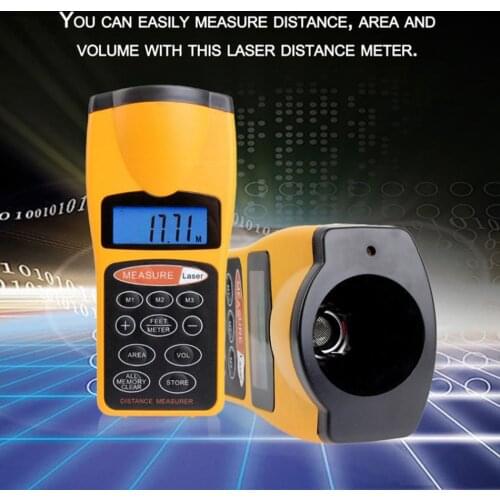 CP-3007 Multifunctional LCD Ultra Sonic Distance Measurement Range Finder 18-180 Meters Household Decorate