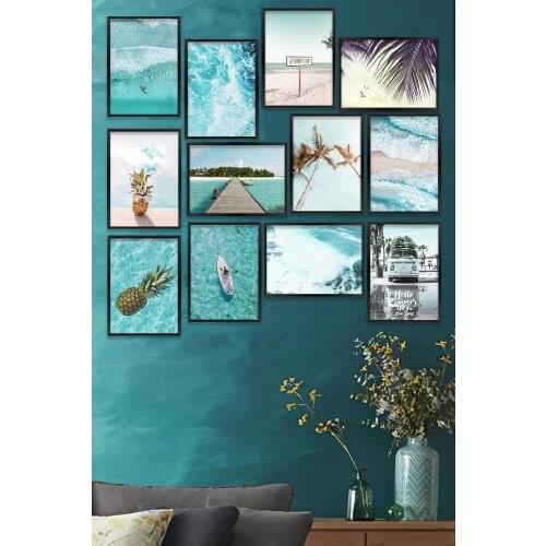 12 piece Frame Looking Mdf Table Set Creative Home Decor 2021 Fashion