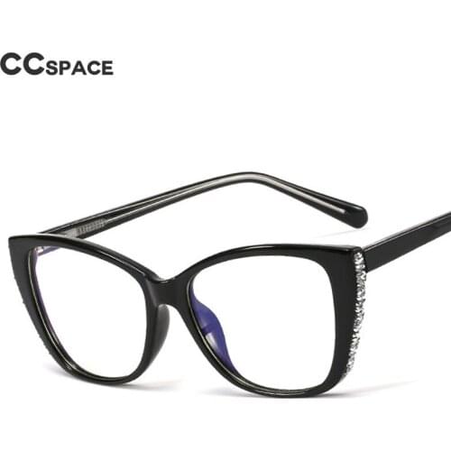 48227 Square Anti-blue Light Ultralight Glasses Frames Cat Eye Women Optical Fashion Computer Glasses