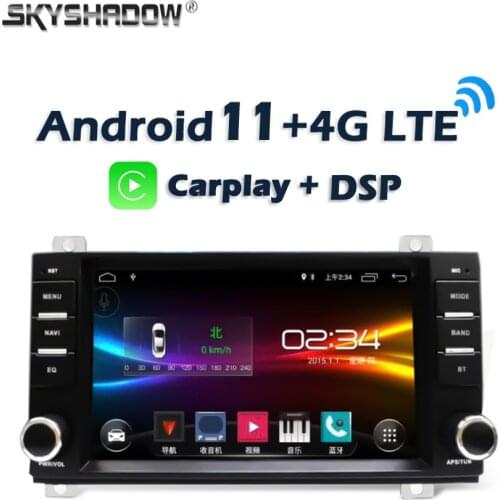 6GB +128G 7" Carplay DSP IPS Android 10.0 Car DVD Player GPS Map WIFI Bluetooth RDS Radio For Jeep Grand Cherokee 2011 2012 2013