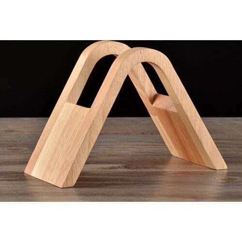 Bamboo Coffee Filter Paper Holder Simple Coffee Filters Dispenser Rack Shelf Storage Paper Tissue Box Shelf Coffee Tool