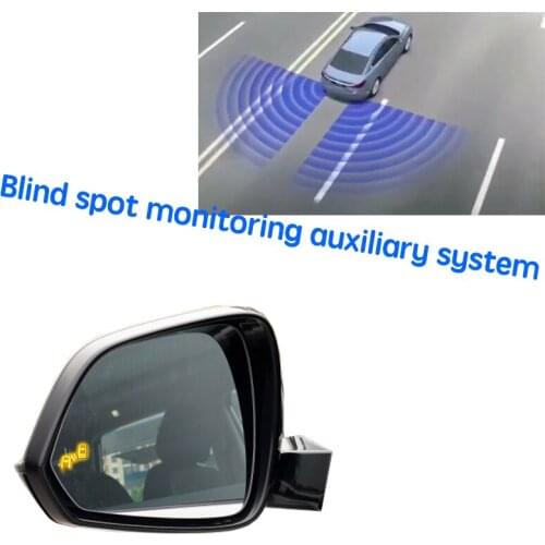 Car BSD BSM BSA Blind Area Spot Warning Drive Mirror Rear Radar Detection System For Roewe RX5 2016~2020