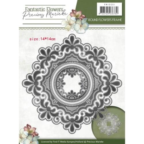 CH 2020 New Arrival Flower border Metal Cutting Dies Embossing Scrapbooking Stencil Craft Cut Dies For DIY Card Handmade