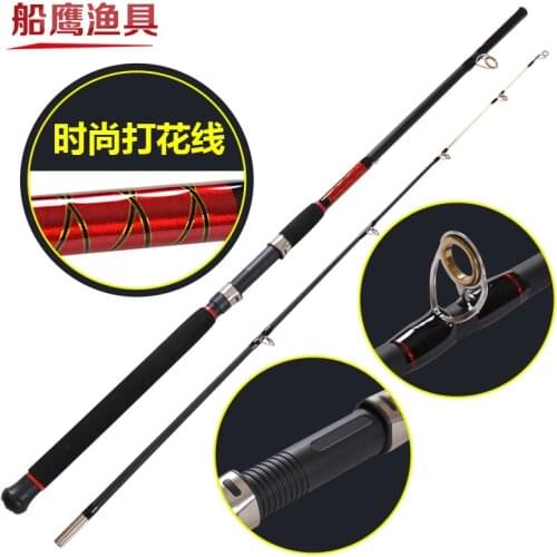CY Slow Jigging lure Rod 1.8m Lure Weight 100-250g spinning Boat Rod Ultralight Ocean Fishing Rod squid catfish rod