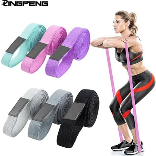 Yoga Compression Stretch Stretch Band for Hip and Leg Training Fitness Non-slip Elastic Band Stretcher Resistance Fabric Elastic