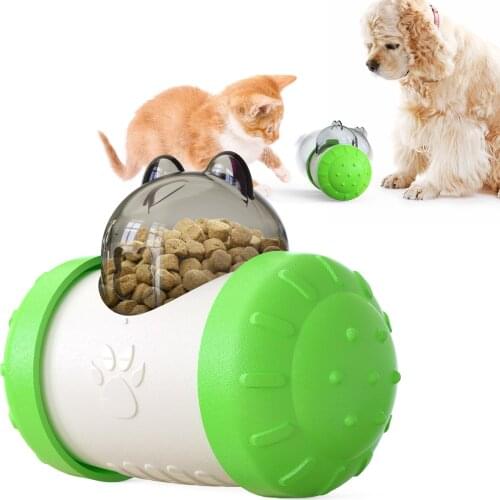 Leaking food feeding catapult outdoor drawstring ball dog toy