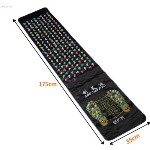 Simulation Cobblestone Foot Massage Mat Home Comfortable Foot Massage Cushion Gravel Road Massage Mat 35/70/120/140/175cm*35cm