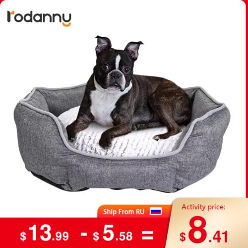 Rodanny Dog Bed Couch and Super Soft Bed For Dog Mat Cushion Cat Warm House waterproof Sleeping sofa Cotton Pillow Pet Supplies