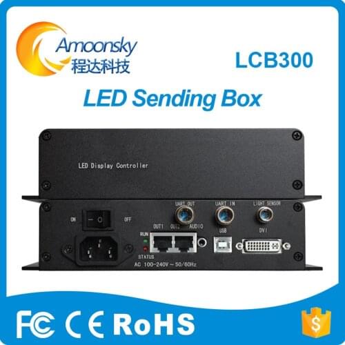 Nova MSD300 LED Display Sending Card , Full Color LED Video Display Synchronous Novastar LCB300 Send box,laptop HDMI DVI input
