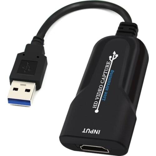 New Video Capture Card Convenient Compact HDMI To USB 3.0 2.0 Game Capture Card Grabber HD Camera Recording Live Streaming