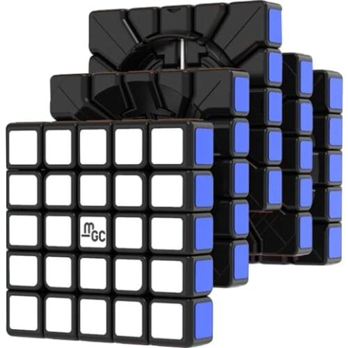 Newest YJ MGC 5 M Cube 5x5x5 magnetic magico cube yongjun MGC 5 magnets 5x5 Speed puzzle magico cubo Educational Toys
