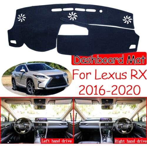 For Lexus RX 2016~2020 AL20 Anti-Slip Mat Dashboard Cover Pad Sunshade Dashmat Protect Car Accessories RX200t RX350 RX450h 350