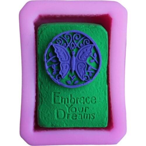 DIY Cake Decoration Mold Chocolate Mould Bakeware Cooking Tools Butterfly Style Soap Silicone Mold 2869