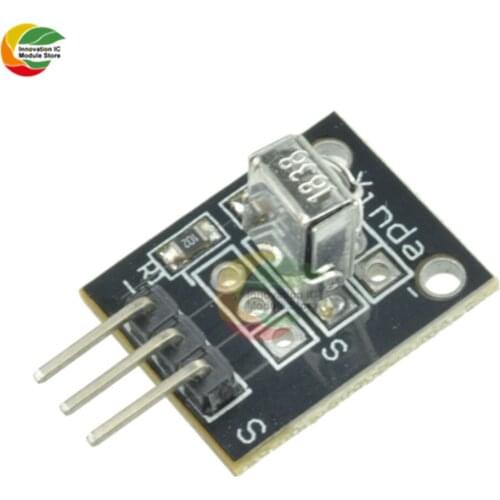 Ziqqucu VS1838 IR Infrared Sensor Receiver Module 2.7 -5.5V 18m Receiving Range for Arduino Development DIY Kit
