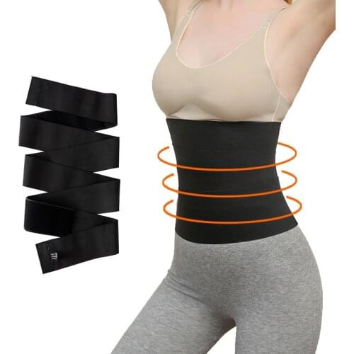 Snatch Me Up Bandage Wrap Waist Trainer Shaperwear Belt Women Slimming Tummy Belt Corset Top Stretch Bands Cincher Body Shaper