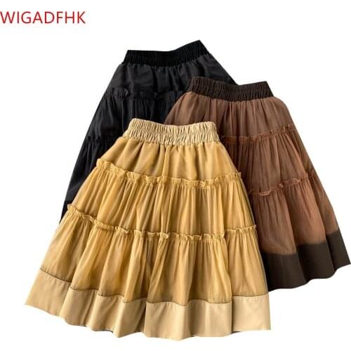 WIGADFHK Women's Fluffy Skirts