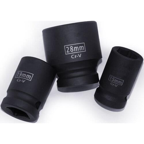 1Pcs 1/2" 10mm-32mm Wind Cannon Sleeve Six Angle Sleeve Head Pneumatic Sleeve Head Heavy Pneumatic Lengthening Socket Wrench