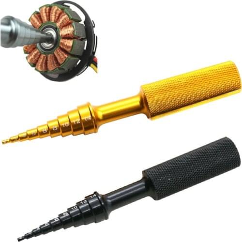 1PC 2-14mm gold/black Bearings Disassemblers Aluminum Bearing Remove Tools Pullers Installers Hand Tool Set for RC Model Cars