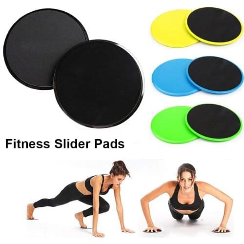 2pcs Gliding Discs Slider Fitness Disc Exercise Sliding Plate Abdominal Core Muscle Training Yoga Sliding Disc Fitness Equipment