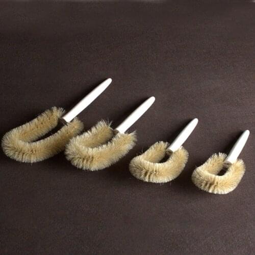 4pcs/set Lab Beaker Brush wool Laboratory brush beaker Cleaning Hairbrush
