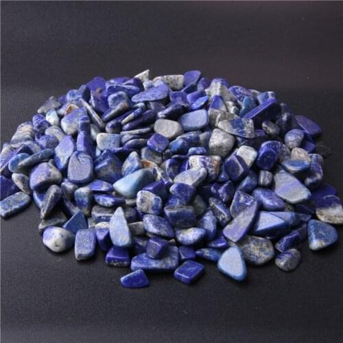 Natural Chips Beads Lapis lazuli Stone Chips Irregular Energy Healing stones Beads For Jewelry Fish Tank Bonsai Decoration DIY