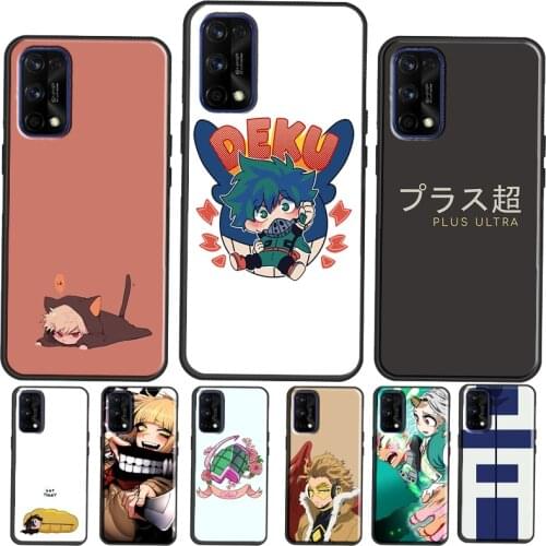 My Hero Academia Case For Realme GT Neo C3 C11 C15 Q3 6 7 8 Pro Phone Cover For OnePlus 8 9 Pro 8T 9R Nord