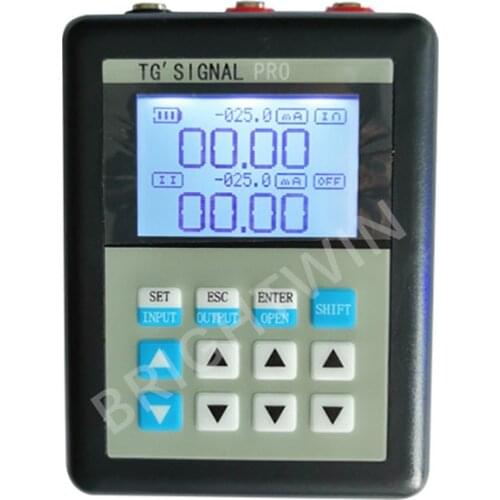Original TG Signal Pro 24V 4-20mA 0-10V Signal Generator Tester Sink Current Source Signal Simulator with Current Voltage Input