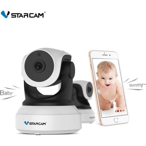 Vstarcam C7824WIP wifi Baby Monitor HD 720P Pan / Tilt / Zoom Motion Detection Night Vision Security IP Camera