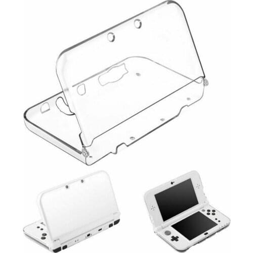 Lightweight Rigid Plastic Clear Crystal Protective Hard Shell Skin Case Cover For Nintendo New 3DS/3DS XL/2DS XL Console & Games