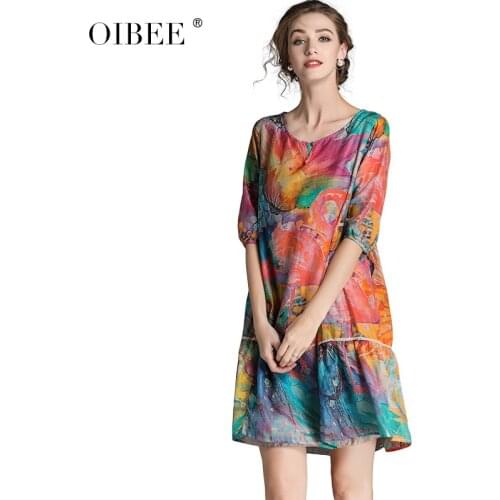 OIBEE Loose Summer Dresses