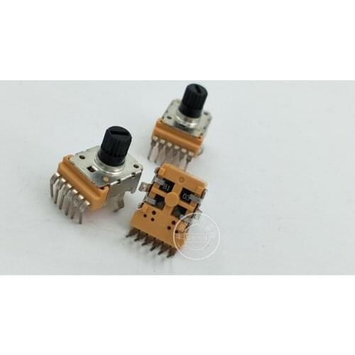 Original new 100% 142 vertical double potentiometer B10K 6pin length 8mm flower shaft (SWITCH)