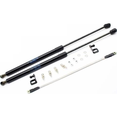 2pcs Front Hood Bonnet Modify Gas Struts Lift Support Shock Damper for KIA sportage R 2018 2019 Absorber Accessories Car Styling