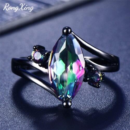 Rongxing Rings With Crystals