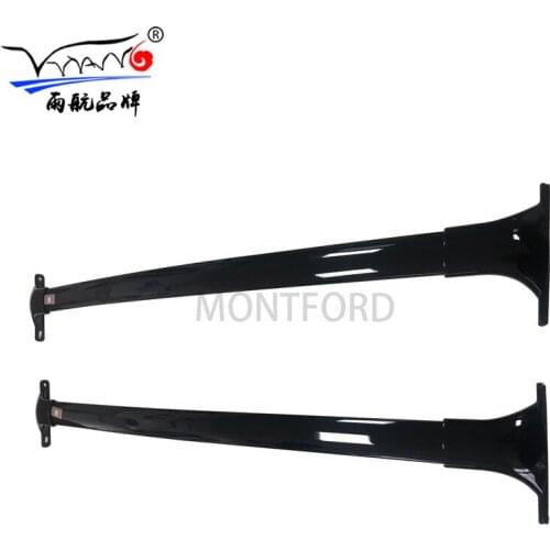 Car Styling For Nissan patrol/QX80 2016-2018 Aluminum Alloy Side Bars Cross Rails Roof Rack Luggage Carrier Rack 2Pcs