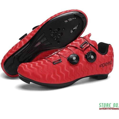Cycling Shoes Men Road Bike Sneakers Discoloration Ultralight Outdoor Sports Self-Locking SPD Bicycle Shoes Zapatos Ciclismo