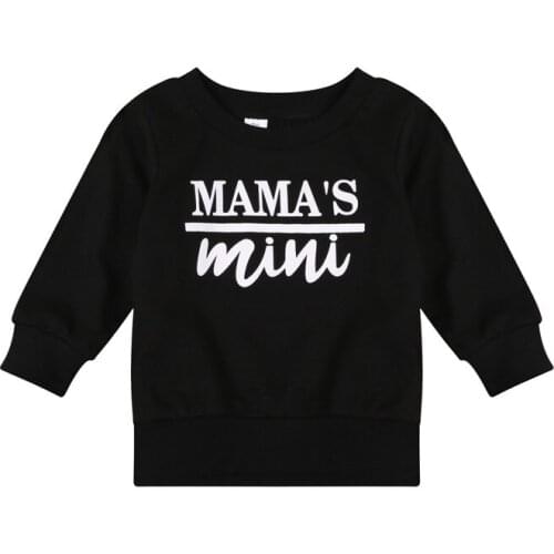 Baby Boy Hoodies Long Sleeve Solid Color Top Casual Loose Letter Printing Pullover Sweatshirts Spring Casual Tops