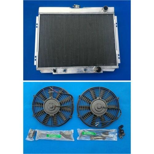 Aluminum Radiator For Ford Mustang/Mercury Cougar/XR7/Ford Small Block 1967-1970 1967 1968 1969 1970