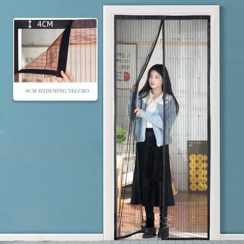 Summer Anti Mosquito Insect Fly Bug Door Curtains Magnetic Net Automatic Easy Installation Closing Door Screen Kitchen Curtain