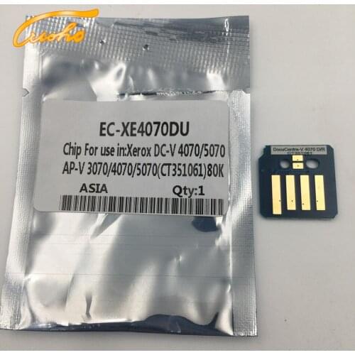 5 PCS CT351061 drum chip for Xerox DocuCentre V 4070 5070 ApeosPort - V 3070 4070 5070 drum chip / DC V4070 V5070 drum chip 80K