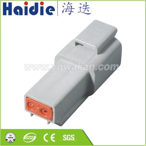 Free shipping 5sets 2pin Auto Electri wire harness connector DT04-2P